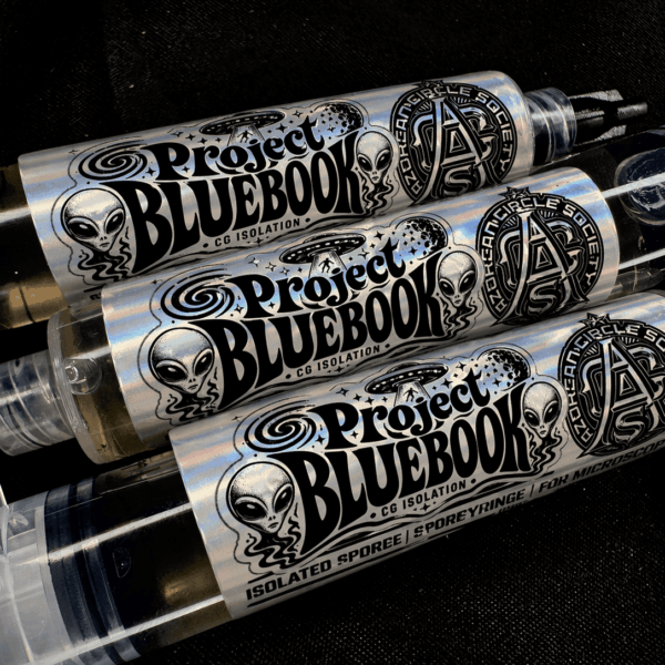 Project Bluebook(CG isolation)- Isolated Spore Syringe 10ml